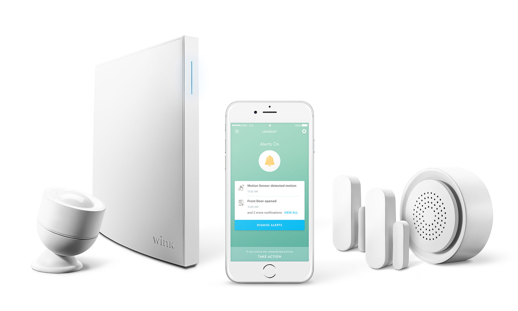 Wink – Lookout, Smarter Home Security