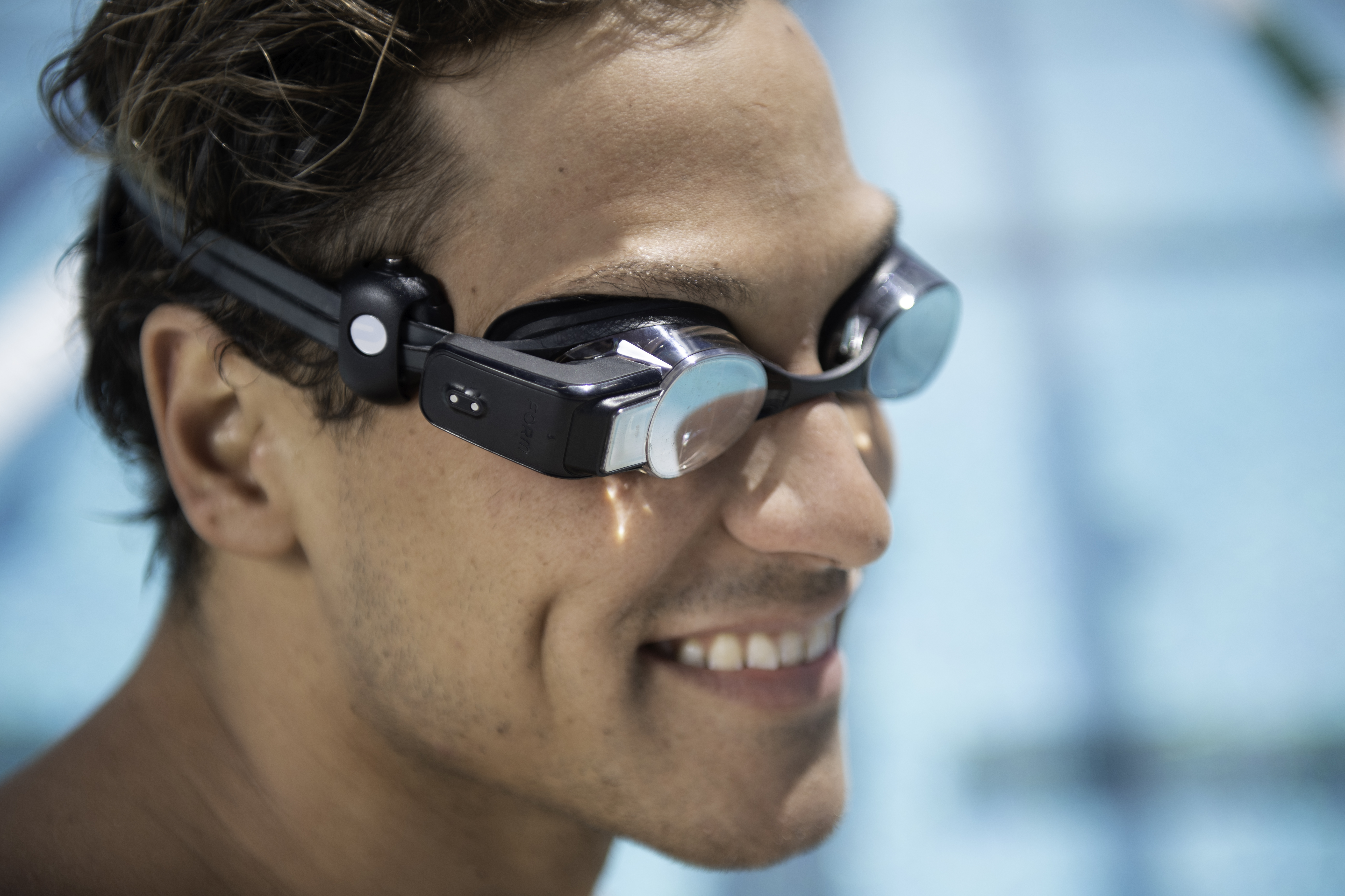 Form Augmented Reality Swim Goggles