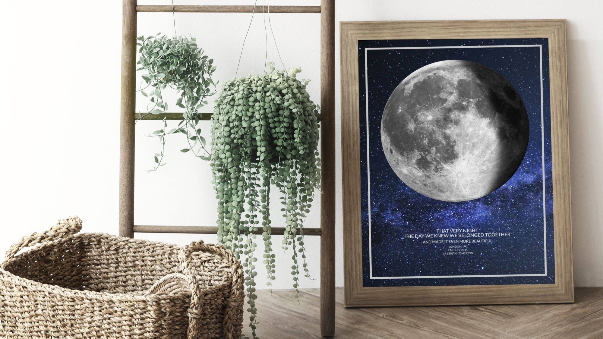 That Very Night: Custom Moon Phase Prints