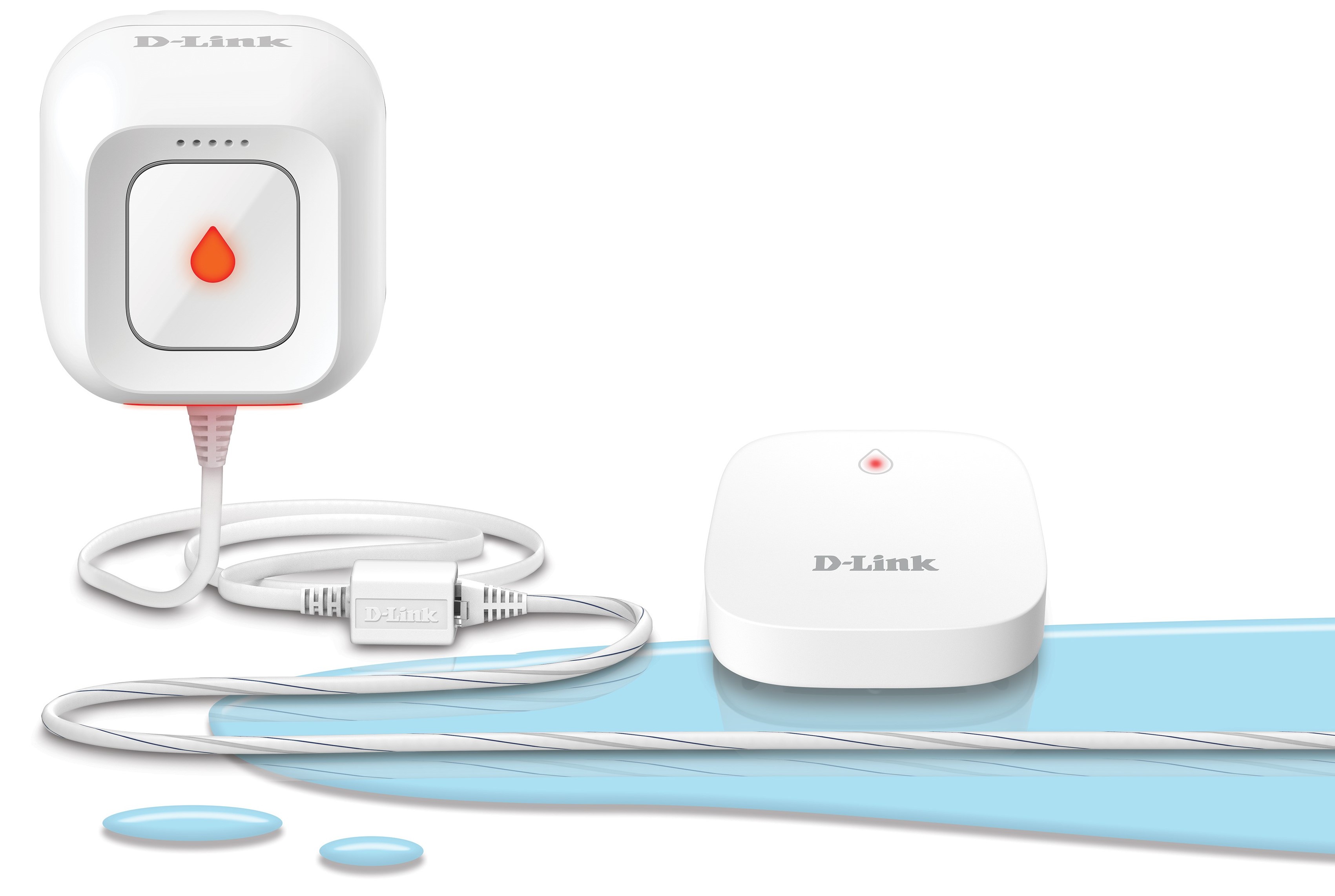 D-Link Whole Home Smart Wi-Fi Water Leak Sensor Starter Kit