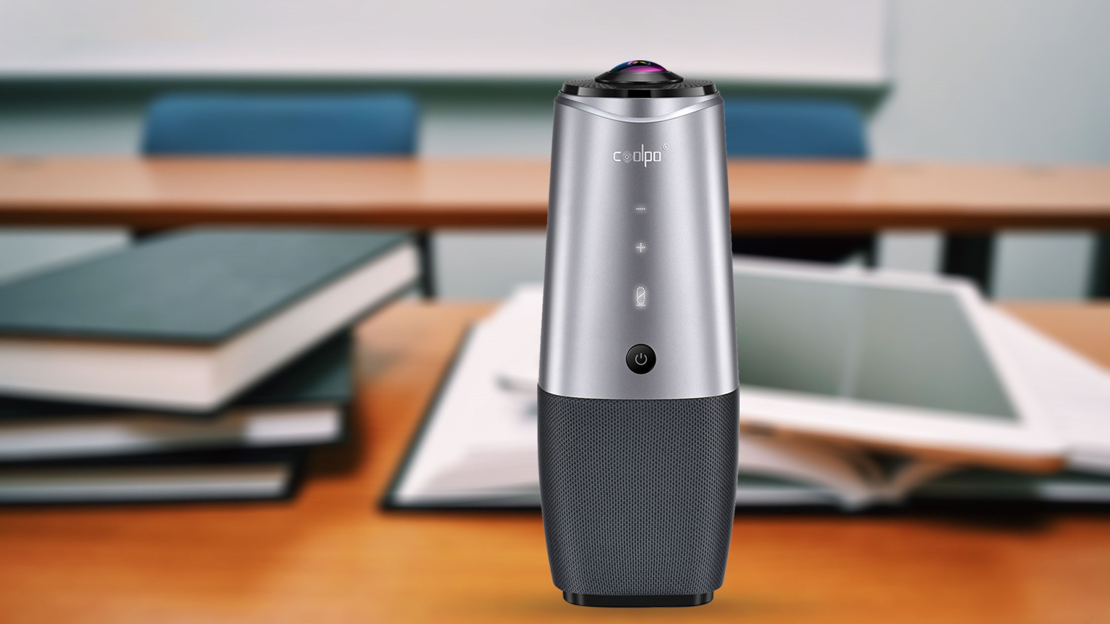 Coolpo AI Huddle Pana – 4K Video Conferencing Camera.